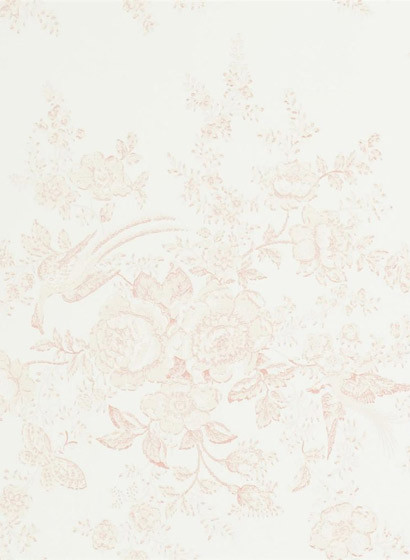 Tapete Vintage Dauphine von Ralph Lauren - Petal Pink
