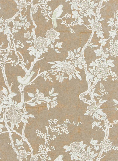 Tapete Marlowe Floral von Ralph Lauren - Sterling