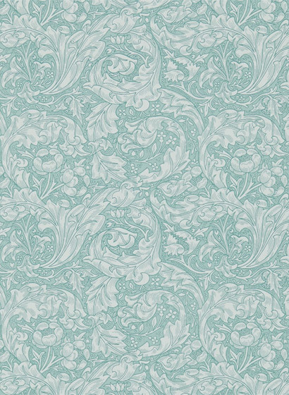 Tapete Bachelors Button von Morris & Co. - Blue
