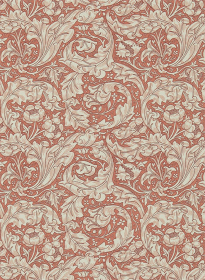 Tapete Bachelors Button von Morris & Co. - Russet