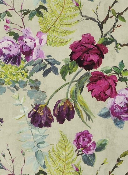 Designers Guild Wallpaper Tulipani Linen