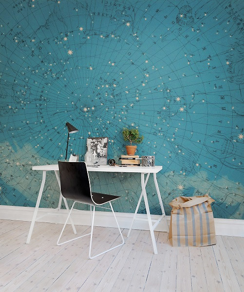 Wandbild Atlas of Astronomy von Rebel Walls