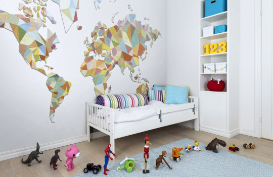 Wandbild Triangle Land von Rebel Walls