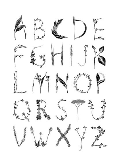 Wandbild ABC for the Spelling Bee von Rebel Walls - Black