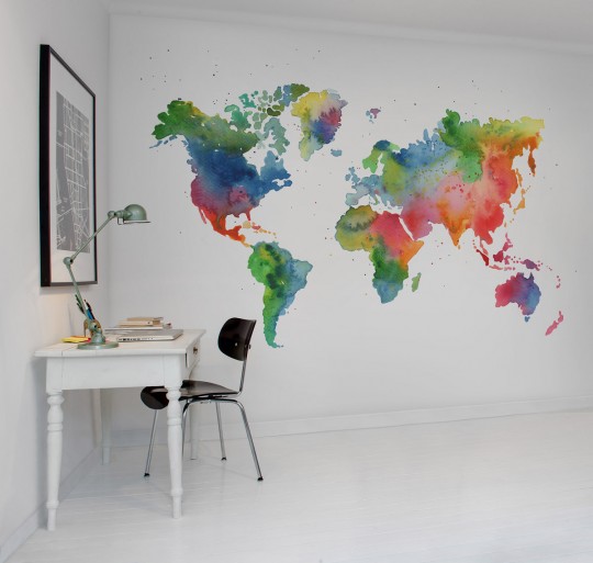 Rebel Walls Mural Rainbow/Dusky World