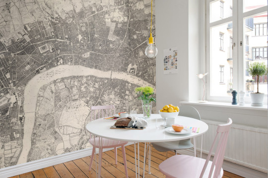 Wandbild Urban and Rural von Rebel Walls