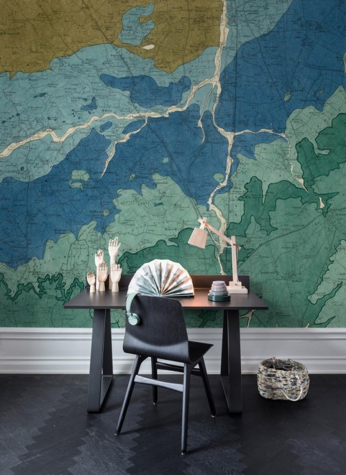 Wandbild Oxford Clay von Rebel Walls