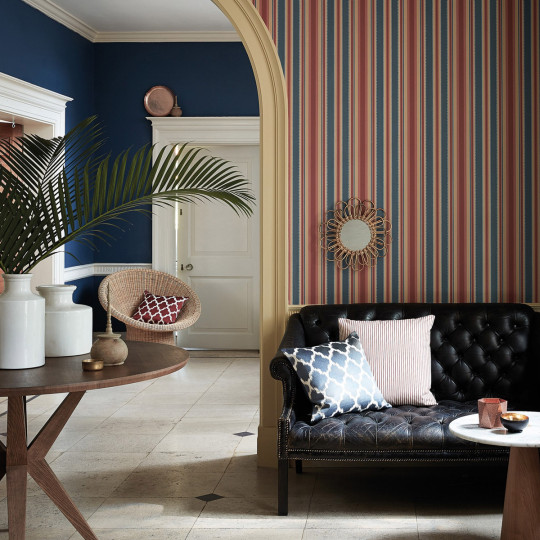 Little Greene Wallpaper Colonial Stripe