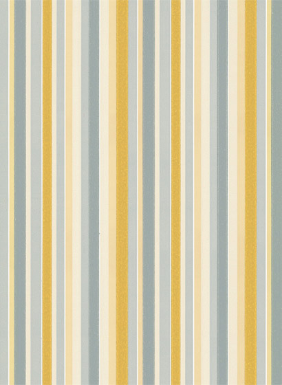 Little Greene Streifentapete Tailor Stripe - Corn