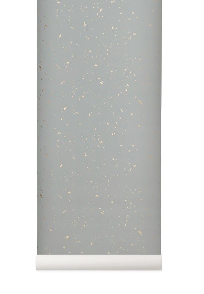 Ferm Living Wallpaper Confetti Grey