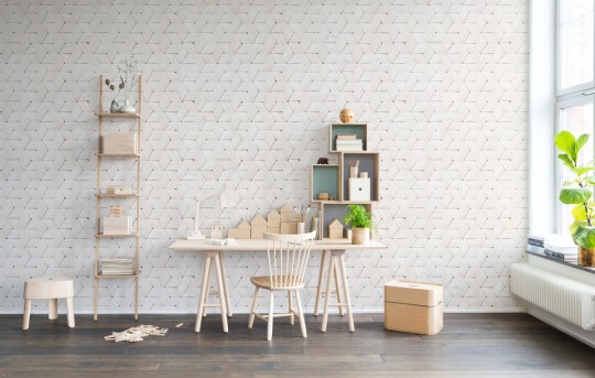Rebel Walls Mural Birch Bark Braids