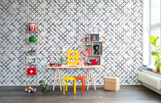 Rebel Walls Mural Patchwork Play