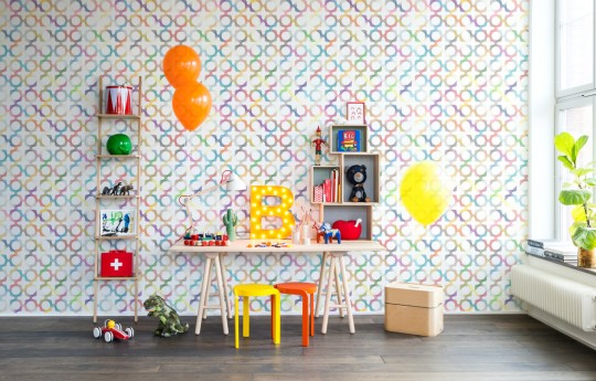 Rebel Walls Mural Patchwork Play
