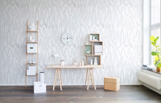 Wandbild Pulse of Passion von Rebel Walls - White