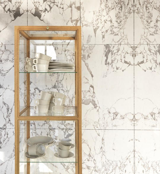 White Marble Wallpaper von Piet Hein Eek - Original