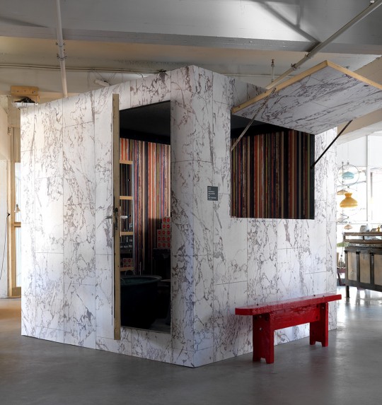 White Marble Wallpaper von Piet Hein Eek - Original