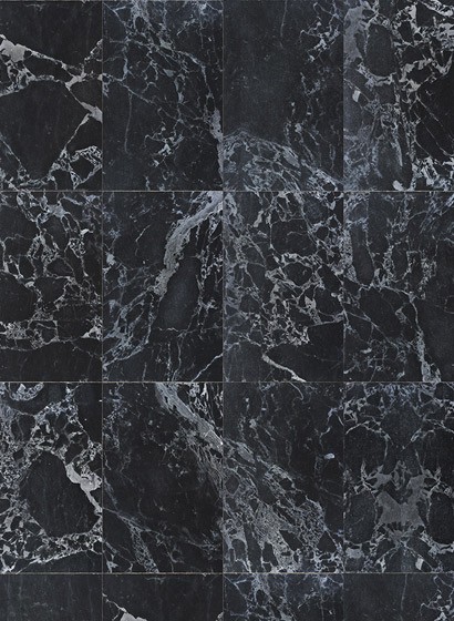 Black Marble Wallpaper von Piet Hein Eek - Mirror