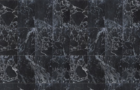 Black Marble Wallpaper von Piet Hein Eek - Mirror