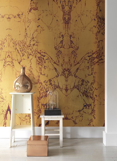 Gold Marble Wallpaper von NLXL Tapeten