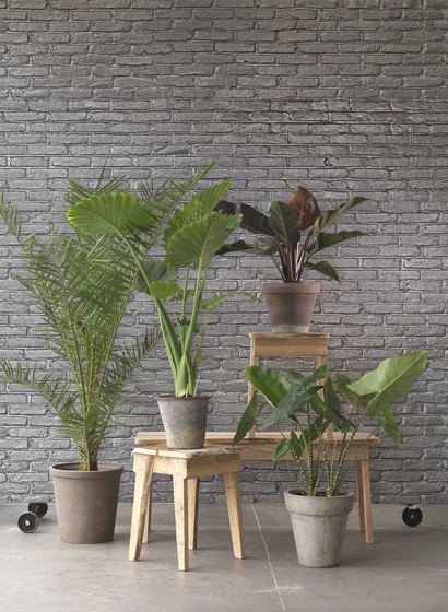 NLXL Wallpaper NLXLnSilver Grey Brick