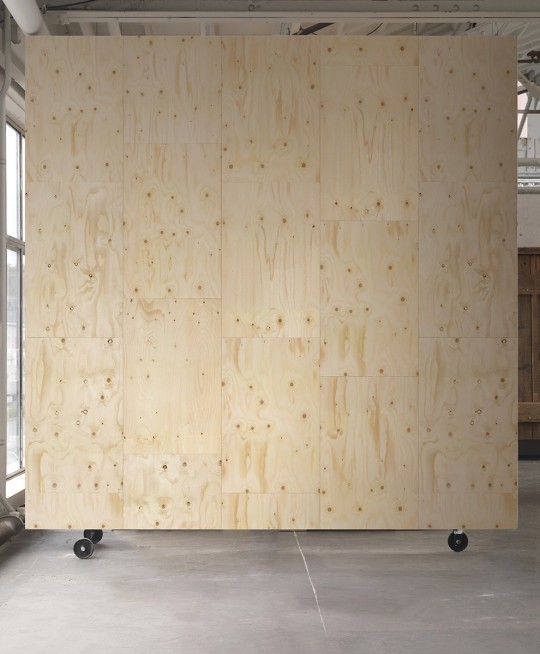 NLXL Tapete Plywood Wallpaper von Piet Hein Eek