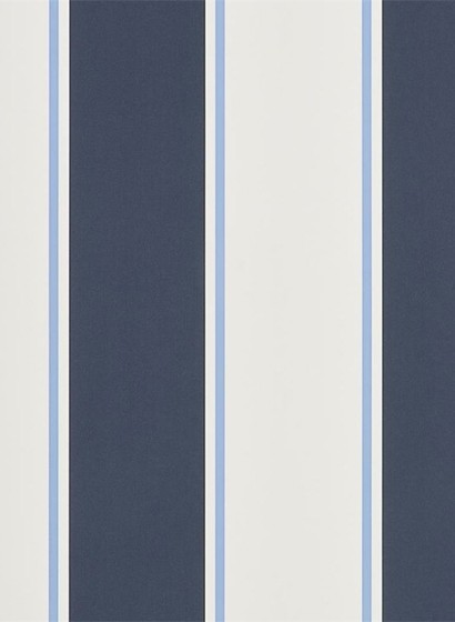 Ralph Lauren Wallpaper Mapleton Stripe Midnight