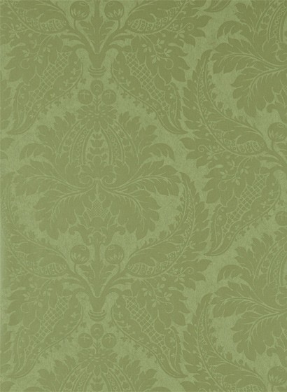 Tapete Malmaison Damask von Zoffany - Peridot
