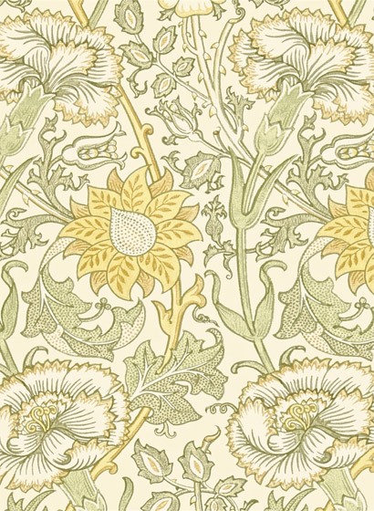 Morris & Co. Tapete Pink & Rose - Cowslip/ Fennel