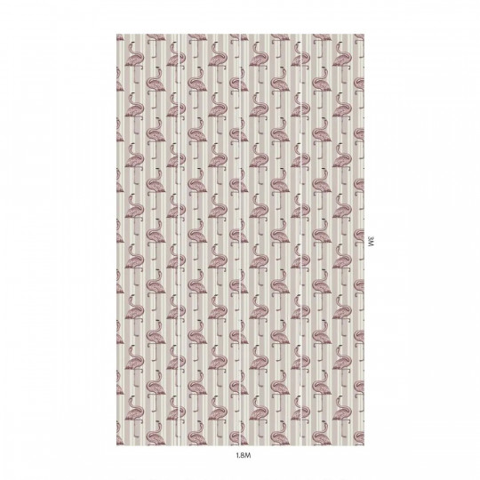 House of Hackney Papier peint panoramique Flamboyance - Offwhite/ Macaroon Pink