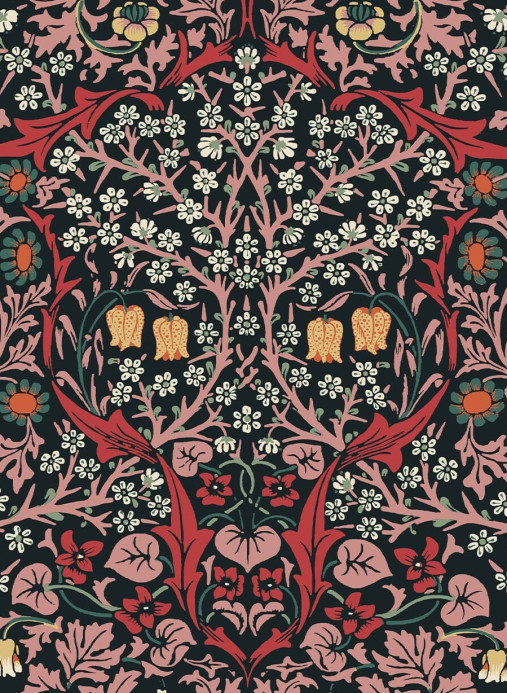 House of Hackney Wallpaper Blackthorn - Tourmaline