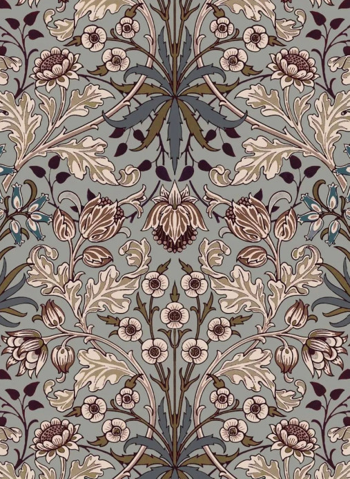 House of Hackney Wallpaper Hyacinth Dove Grey