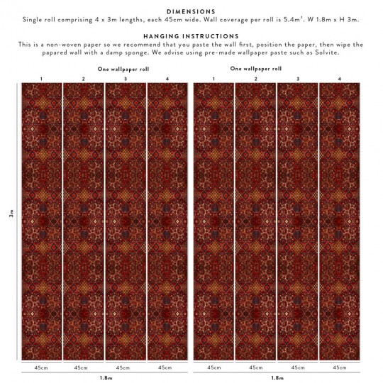 House of Hackney Carta da parati Mey Meh - Carpet Print