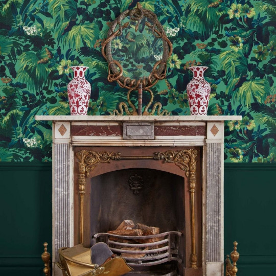 House of Hackney Wallpaper Limerence - Malachite