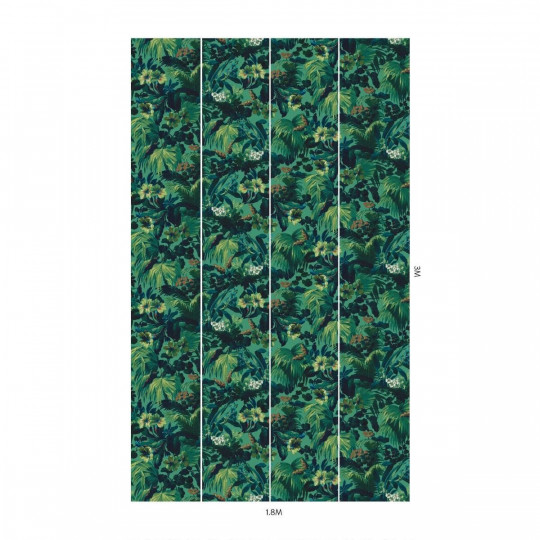 House of Hackney Tapete Limerence - Malachite