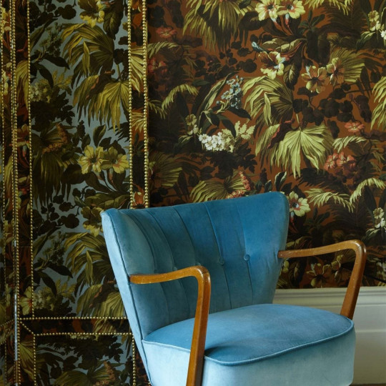 House of Hackney Wallpaper Limerence - Tobacco