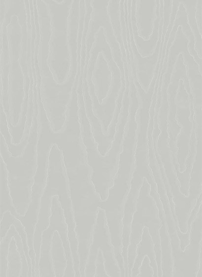 Cole & Son Papier peint Watered Silk - Cloud Grey