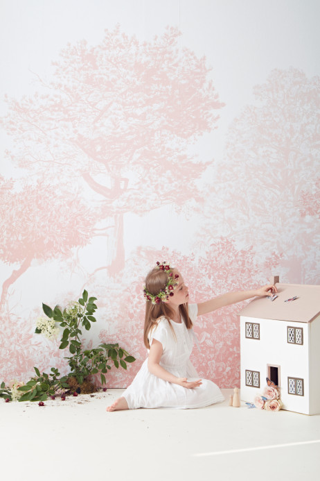 Sian Zeng Wandbild Hua Trees - Pink