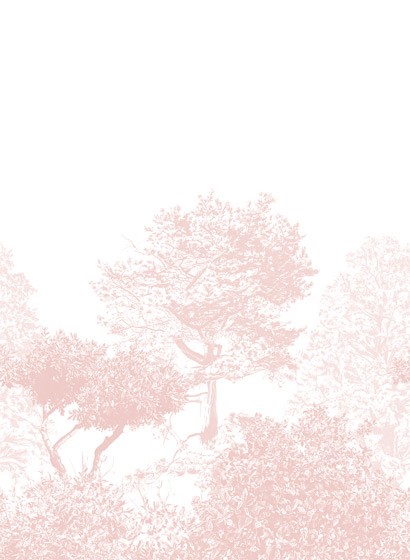 Sian Zeng Wandbild Hua Trees - Pink