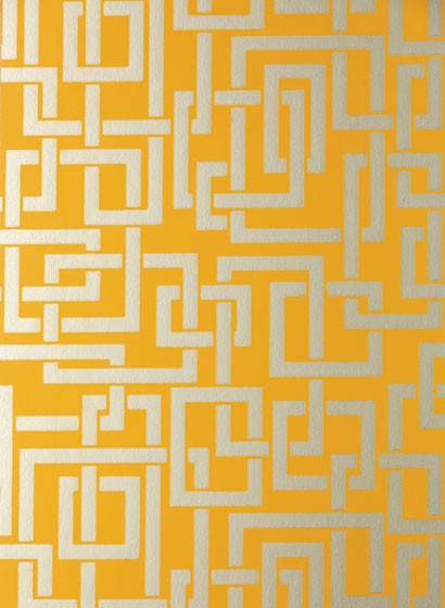 Farrow & Ball Papier peint Enigma - Yellow/ Gold