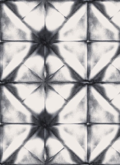 Rebel Walls Papier peint panoramique Paper Kaleidoscope - Black/ White