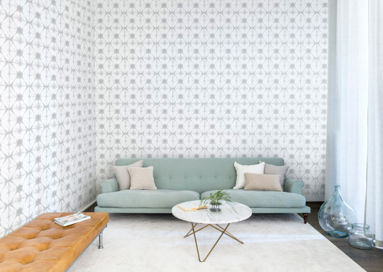 Rebel Walls Mural Paper Kaleidoscope Light