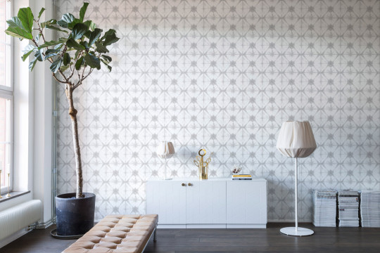 Rebel Walls Mural Paper Kaleidoscope Light