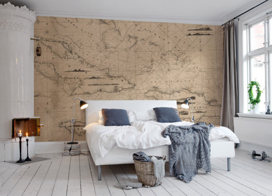 Tapete Navigation Lines von Rebel Walls