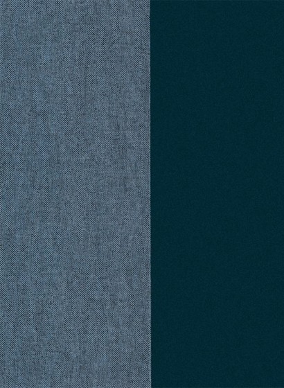 Flamant Wallpaper Velvet & Lin Midnight & Blue
