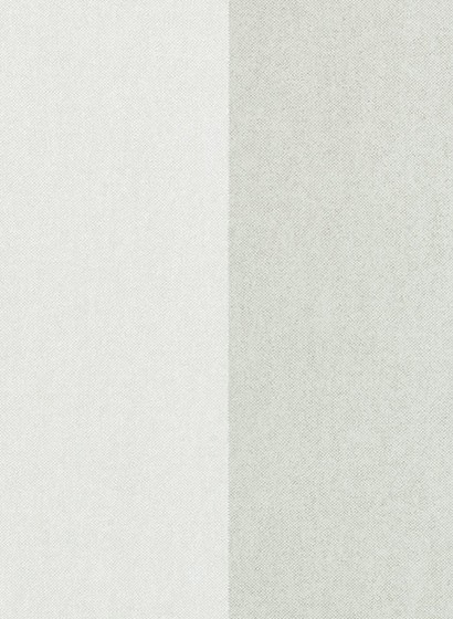 Flamant Papier peint Grande Stripe - Perle et Smoke