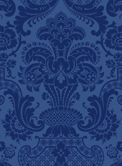 Cole & Son Wallpaper Petrouchka Indigo Blue