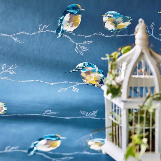 Vogeltapete Persico von Harlequin