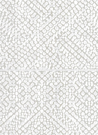 Fliesen Tapete Matrix von Arte - Weiß