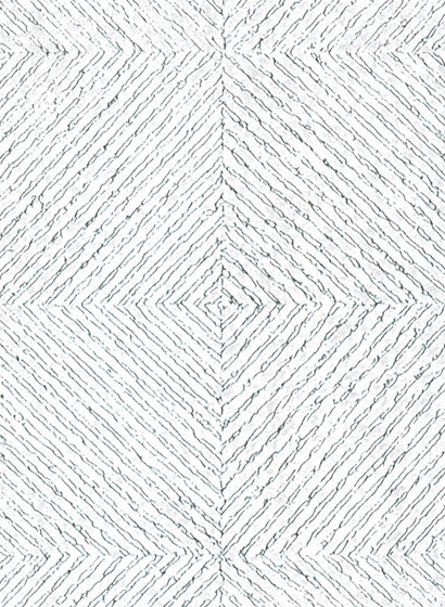 Arte International Papier peint Grid - Weiß/ Schwarz
