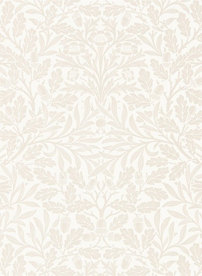 Morris & Co Wallpaper Pure Acorn Ivory/ Pearl